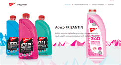 Desktop Screenshot of frizantin.com